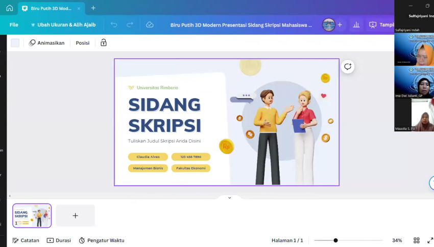 Webinar : Komunitas SMAN 1 Kendari 