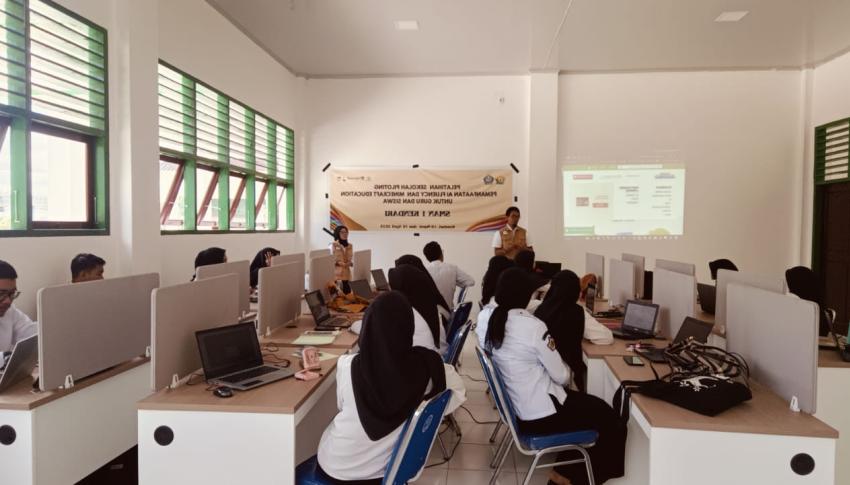 Pelatihan AI Fluency & Minecraft Education