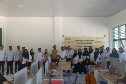 Pelatihan AI Fluency & Minecraft Education