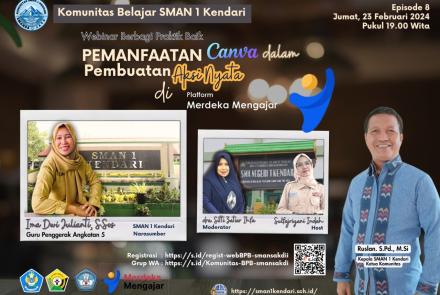 Webinar : Komunitas SMAN 1 Kendari 